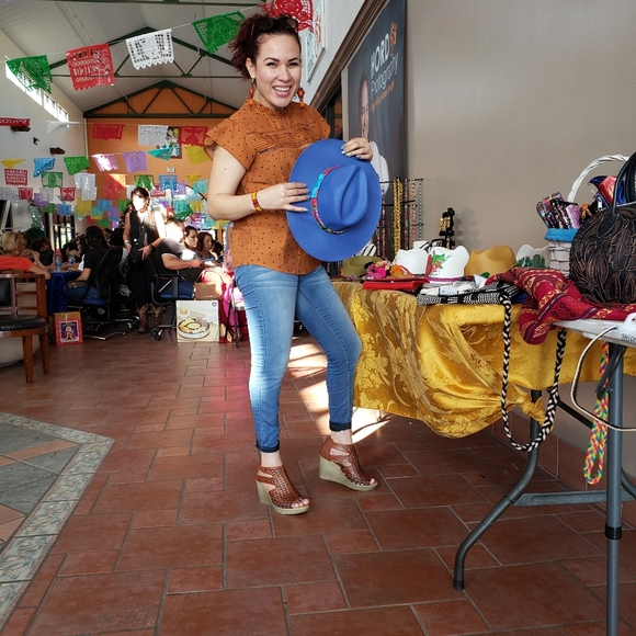 Leather mexican wedges 2×100 dlls - Picture 2 of 11